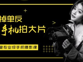 多啦C梦:丢掉单反,用手机拍大片