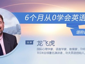 龙飞虎:6个月从0学会英语