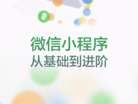 微信小程序从基础到进阶 微信小程序开发零基础视频教程
