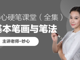 妙心硬笔课堂之《基本笔画与笔法》(全集) 儿童初学写字视频教程
