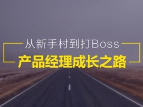 从新手村到打Boss,产品经理成长之路