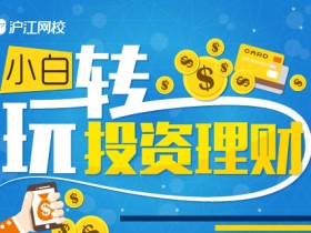 小白玩转投资理财入门进阶教程 精品理财系列课程,助你提升投资理财技能