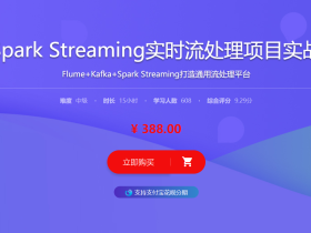 Spark Streaming实时流处理项目实战