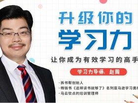 升级你的学习力,让你成为有效学习的高手