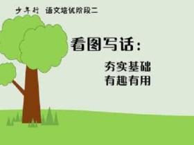 看图写话(语文培优阶段二)
