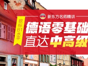 德语零基础直达中高班(欧标B1水平)
