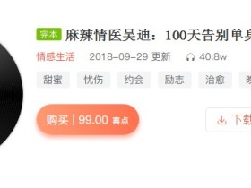 麻辣情医吴迪:100天告别单身