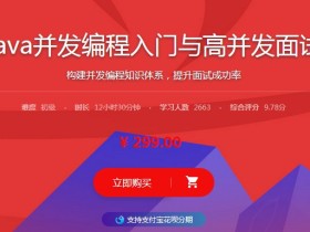 Java并发编程与高并发解决方案