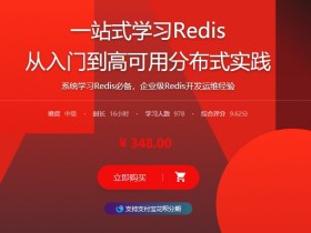 Redis从入门到高可用,分布式实践