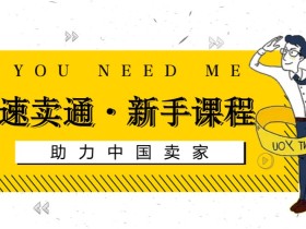 2022最新创迹跨境3套速卖通课程:运费模板设置+爆款选品+开店教程!