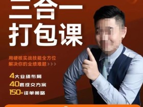 小伟老师讲谈单销售硬核实战三合一课程,用硬核实战技能全方位解决你的业绩难题