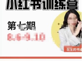 花生的书桌·小红书训练营第7期,从定位到起号到变现,手把手打通爆款任督二脉