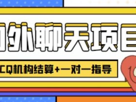 外卖收费998的国外聊天项目,打字一天3-4美金轻轻松松