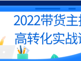 2023带货主播高转化实战课