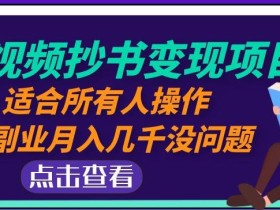 2023黄岛主中视频抄书变现项目:适合所有人操作,当副业月入几千没问题