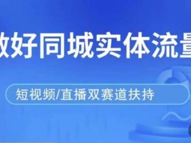 发型师打爆同城实战落地课,精准引流同城客人实现业绩倍增