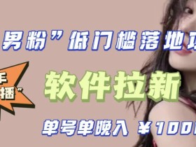 快手0粉开通官方“磁力聚星”小铃铛,0基础0费用实操无人直播“软件拉新”,每晚轻松入账1000+【揭秘】