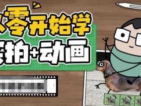 从零开始学实拍加动画,实拍加动画创意教程