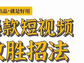 墨鱼日记·爆款短视频致胜招法,学会一招,瞬间起飞,卷王出征,寸草不生