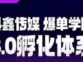 抖鑫传媒-爆单学院8.0孵化体系,让80%以上达人都能运营一个稳定变现的账号,操作简单,一部手机就能做