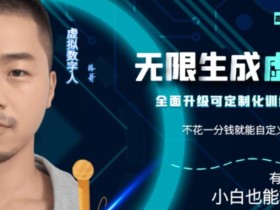 最新版无限产出定制化专属虚拟数字人-兔费无限撸,傻瓜式操作,有手就会系列