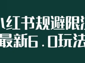 小红书规避限流6.0全新玩法,小红书新规之下如何安全引流