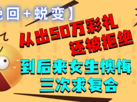 浪迹升华聊天集训营2.0恋爱秘籍最强聊天课程