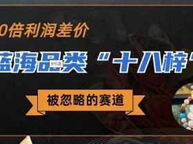 被忽略的蓝海品类“十八籽”,10倍的利润差价,同行一天几十单【揭秘】