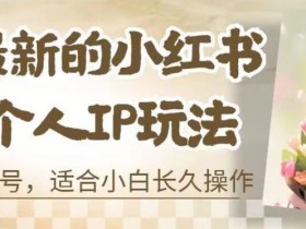 8月最新的小红书母婴个人IP玩法,七天螺旋起号,适合小白长久操作(附带全部教程)【揭秘】