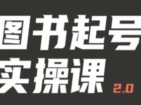 乐爸实战分享2.0(图书起号实操课),手把手教你如何从0-1玩转图书起号
