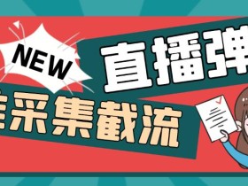 外面收费198的抖音直播间弹幕监控脚本,精准采集快速截流【软件+详细教程】