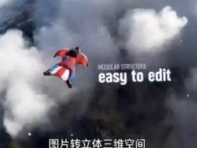 AE脚本-平面图片转3d三维视差动画Projection 3D v3.08(有教程视频)