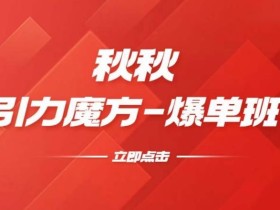 漫画引力魔方2.0-爆单进阶班,玩爆推荐流量:双场景低价引流,双渠道撬动免费,达摩盘高效助力