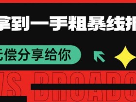 如何拿到一手粗暴线报活动方法 无偿分享给你