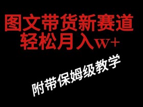抖音图文带货新玩法,操作很简单,但非常暴利,有人单月收益过百万(附保姆级教程)