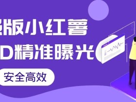 【加强版】小红薯无需ID即可精准曝光引流创业粉,安全高效(教程+软件)【揭秘】