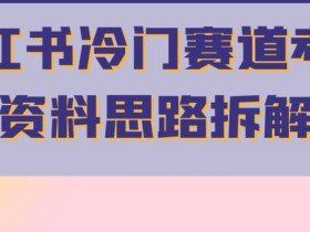 小红书冷门赛道考公资料思路拆解,简单搬运无需操作,转化高涨粉快轻松月入过万