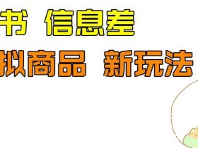 外边收费399的小红书新玩法,虚似商品之拼多多助力项目,单号100+的课程解析【揭秘】