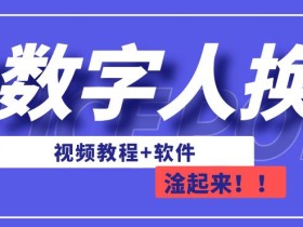 AI数字人换脸,可做直播,简单操作,有手就能学会(教程+软件)