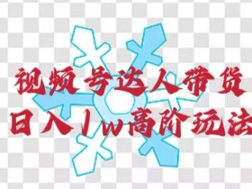 视频号达人带货,日入1w高阶玩法