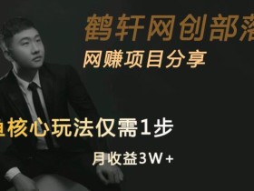 闲鱼核心玩法不卖货也能1年变现20W,玩法简单
